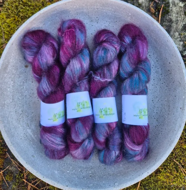 Silk Mohair - Røsslyng