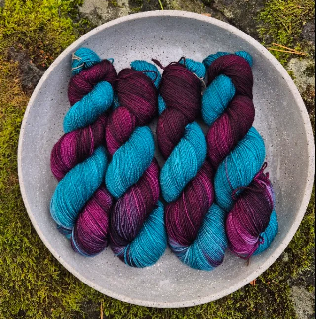 Tynt sokkegarn - Stripefest