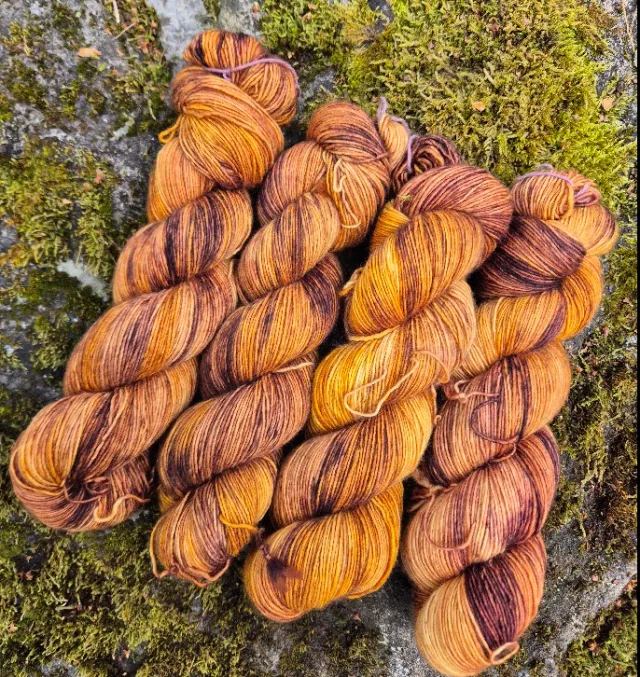 Merino Singles - Kastanje