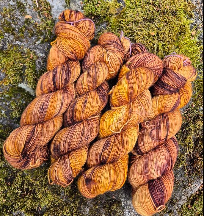 Merino Singles - Kastanje